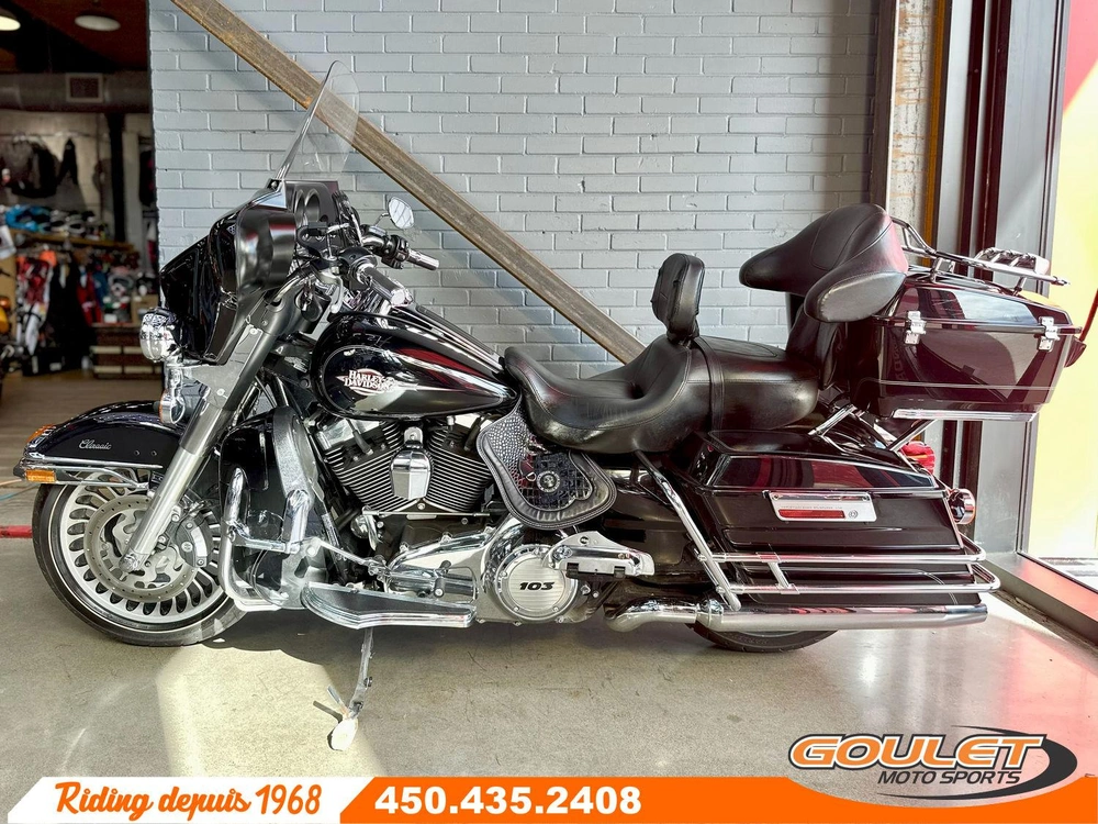 Harley-davidson Flhtc Electra Glide Noir 2012 alt