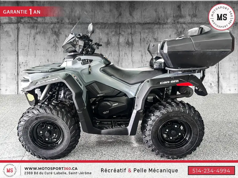 2021 Can-Am OUTLANDER 450 DPS 4X4 TRÈS PROPRE ! SEULEMENT 1280 KM !!!