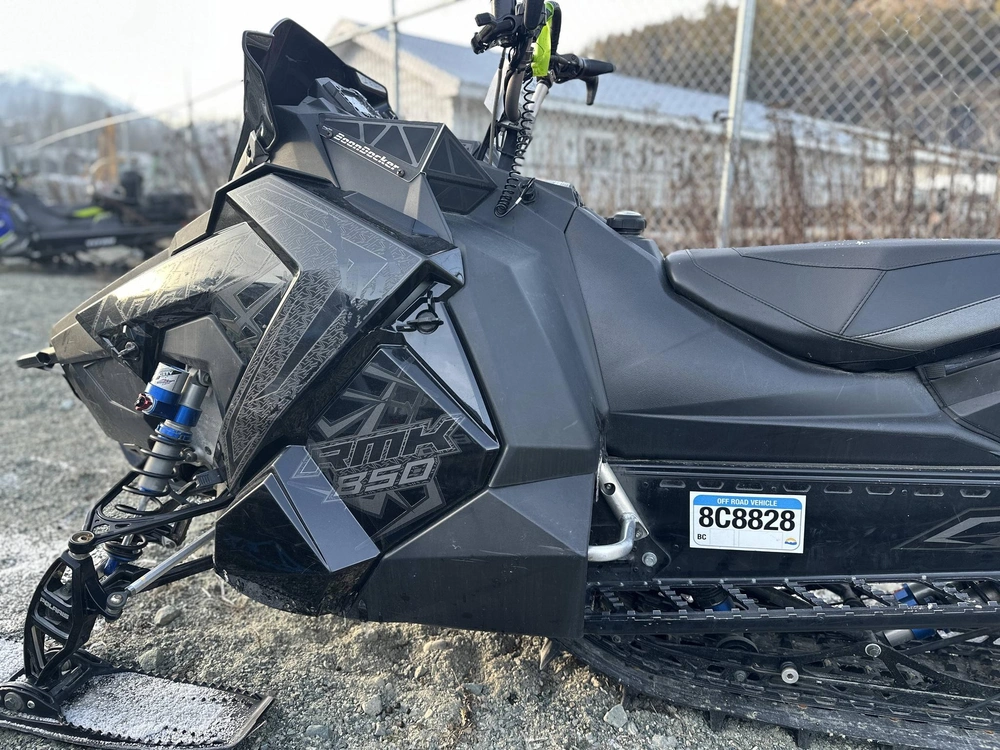 2021 Polaris 850 Rmk Khaos 155 3" - Black Pearl alt