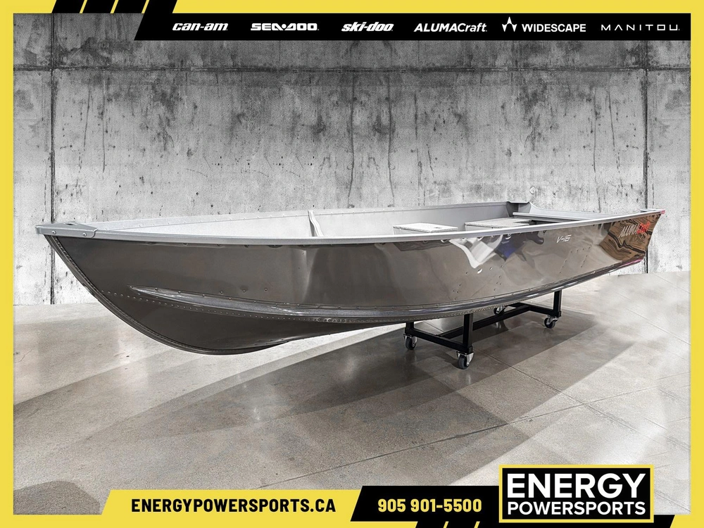 2025 Alumacraft V-16 Tiller 20" Transom With Floor alt