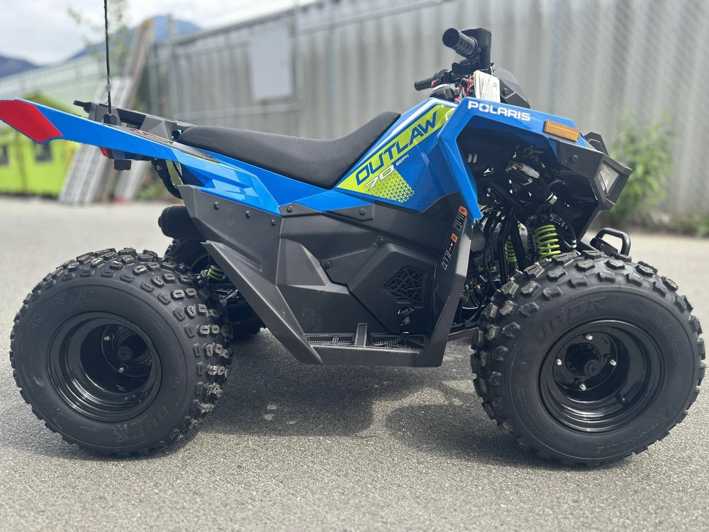 2024 Polaris Outlaw 70 Efi - Velocity Blue alt