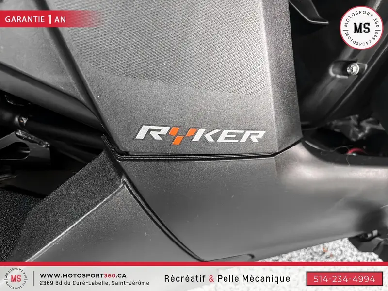 2021 Can-Am RYKER 900 IMPECCABLE !!!