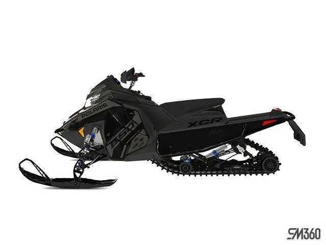Polaris Indy 650 XCR 136 2025 - SHADOW GRAY & GLOSS BLACK