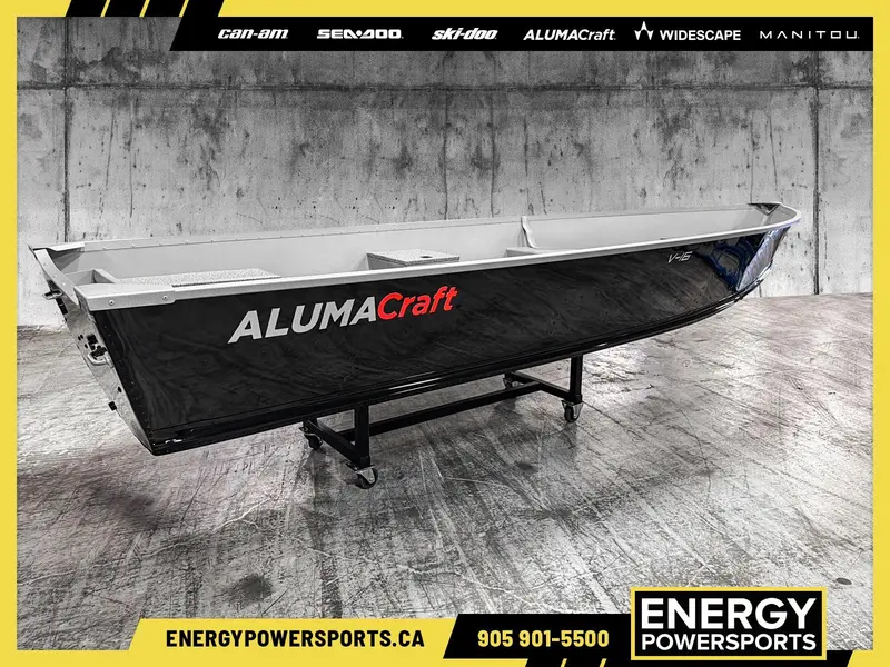 ALUMACRAFT V-16 Tiller 20" TRANSOM WITH FLOOR 2026