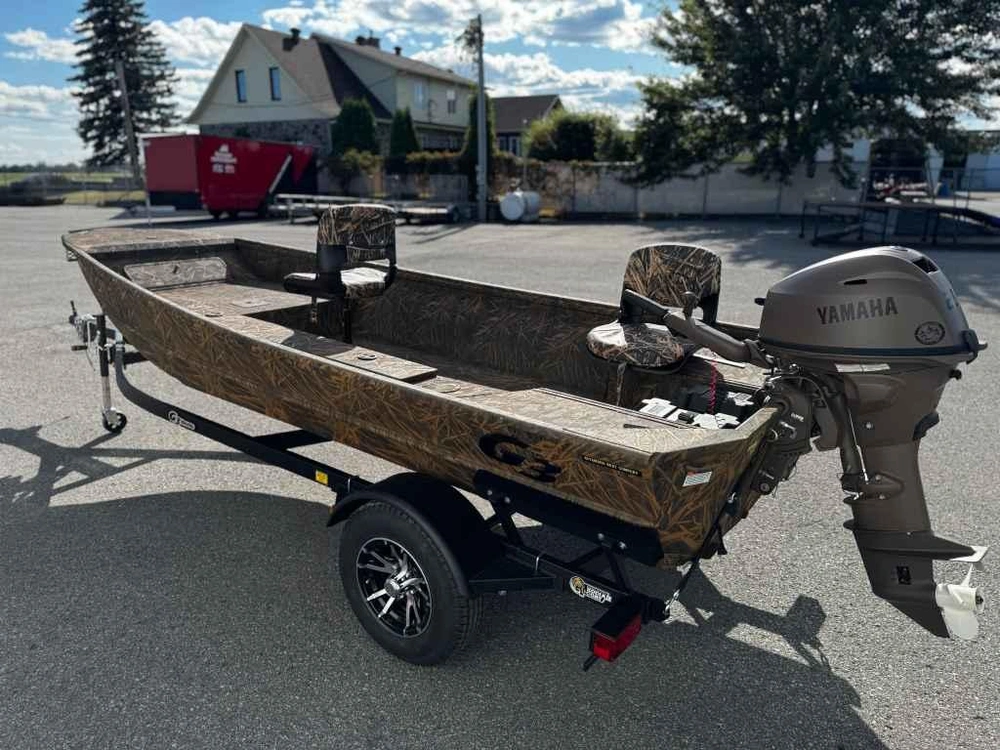 G3 Boats G3 15 Dk + Remorque + Moteur Yamaha 25hp Brun 2025 alt
