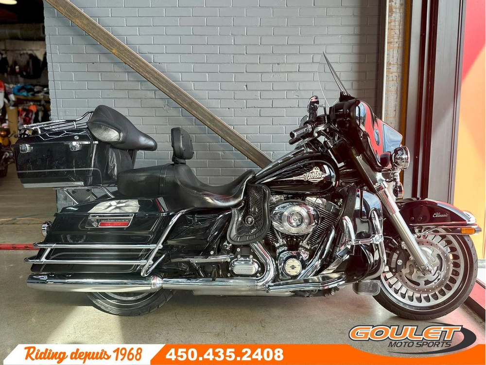 Harley-davidson Flhtc Electra Glide Noir 2012 alt