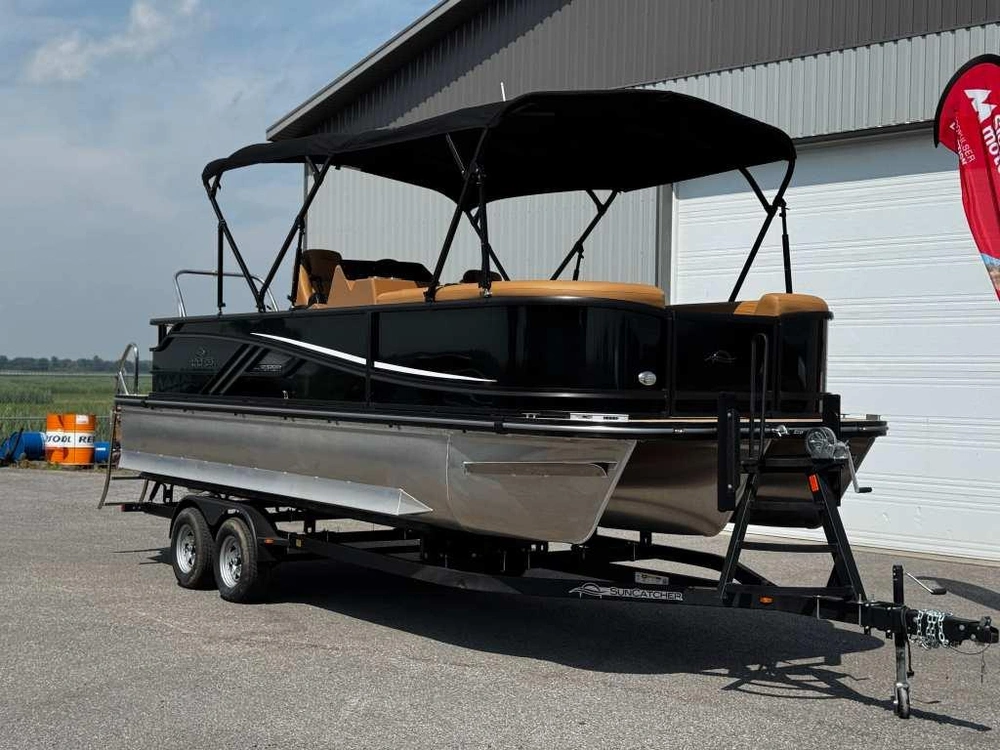 Suncatcher G3 Fusion 324sl 2025 + Remorque + Moteur Yamaha 200 Hp Vmax Sho 2025 alt