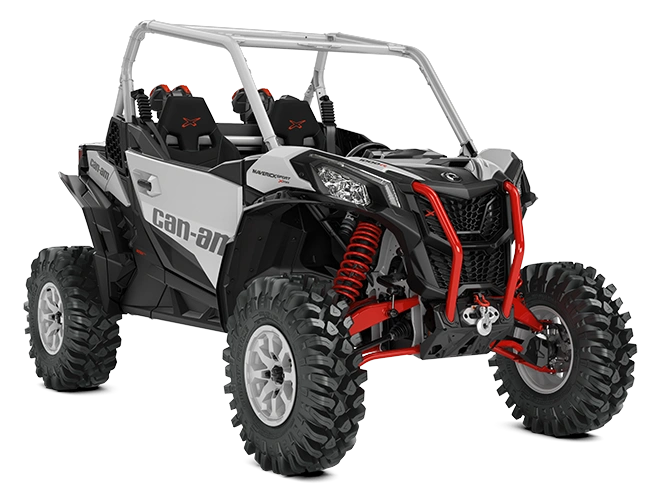 2025 Can-am Maverick Sport X Mr 1000r Hyper Silver & Legion Red alt