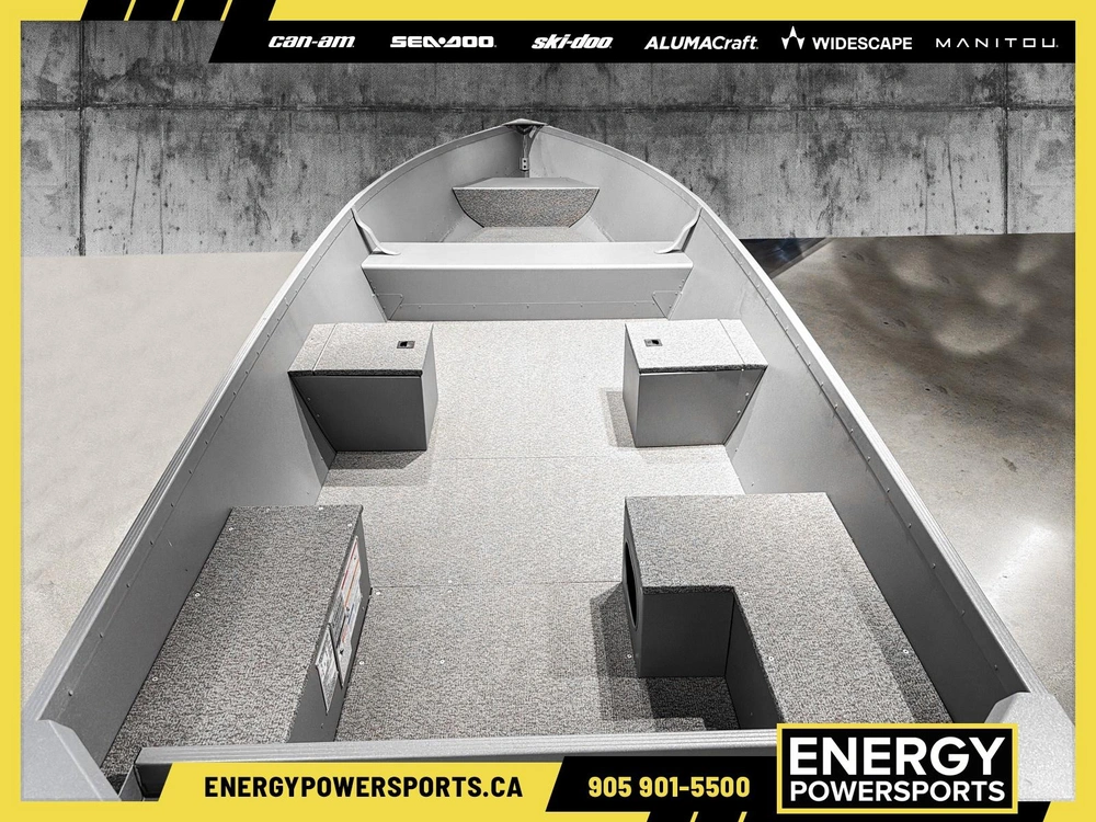 2025 Alumacraft V-16 Tiller 20" Transom With Floor alt