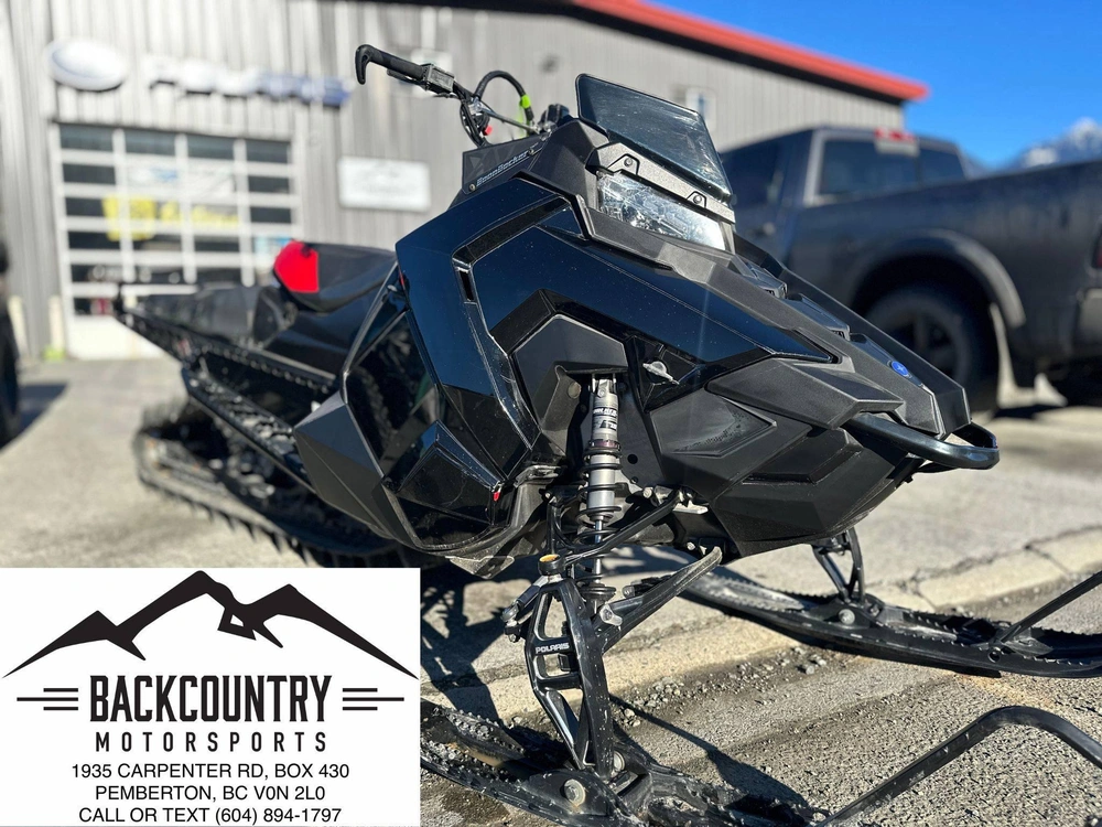2021 Polaris 850 Rmk Pro 163 3" Cc - Black Pearl / Indy® Red alt