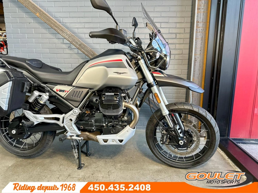 2023 Moto Guzzi V85 Tt Gris alt