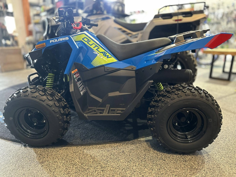 2024 Polaris Outlaw 70 Efi - Velocity Blue alt