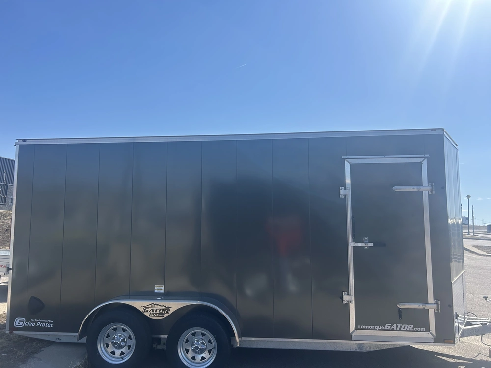 Gator Élite Galvanisée 7x16 - Porte Rampe 2025 alt