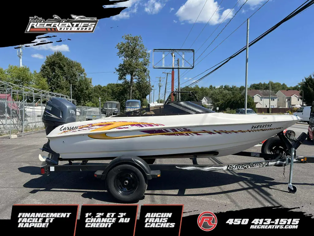 1999 Larson 166 FLYER BR **MOTEUR YAMAHA 115HP!!**