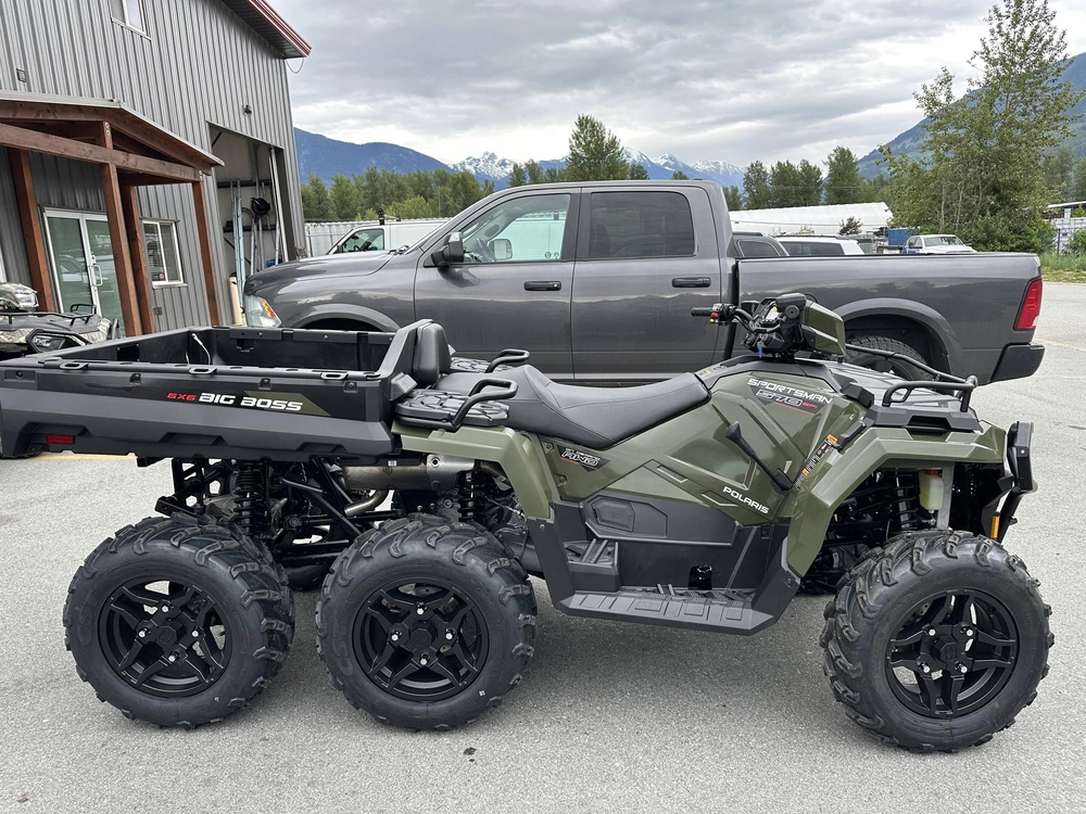 2025 Polaris Sportsman 6x6 570 - Sage Green alt