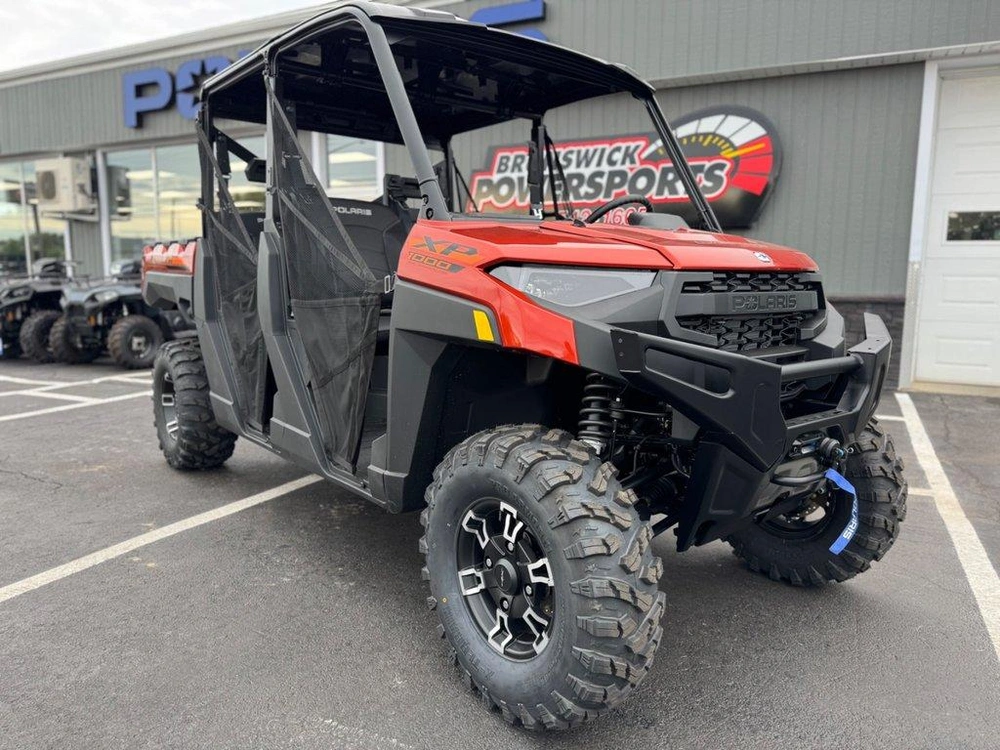 Polaris Ranger 1000 Xp Premium Crew Orange Rust 2025 alt
