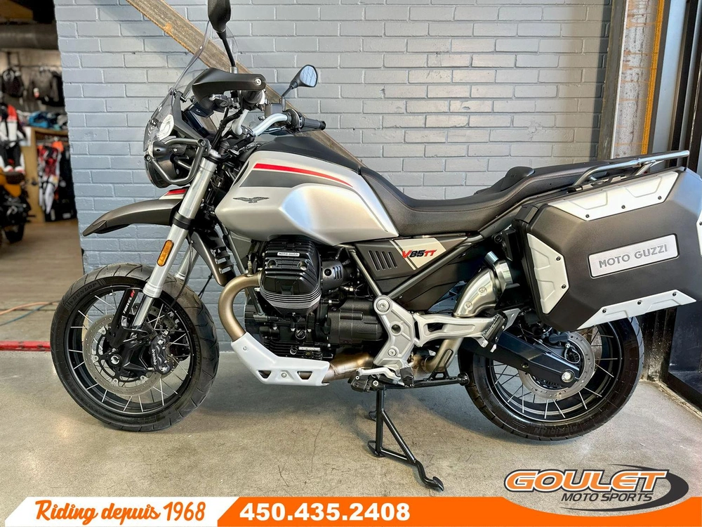 2023 Moto Guzzi V85 Tt Gris alt