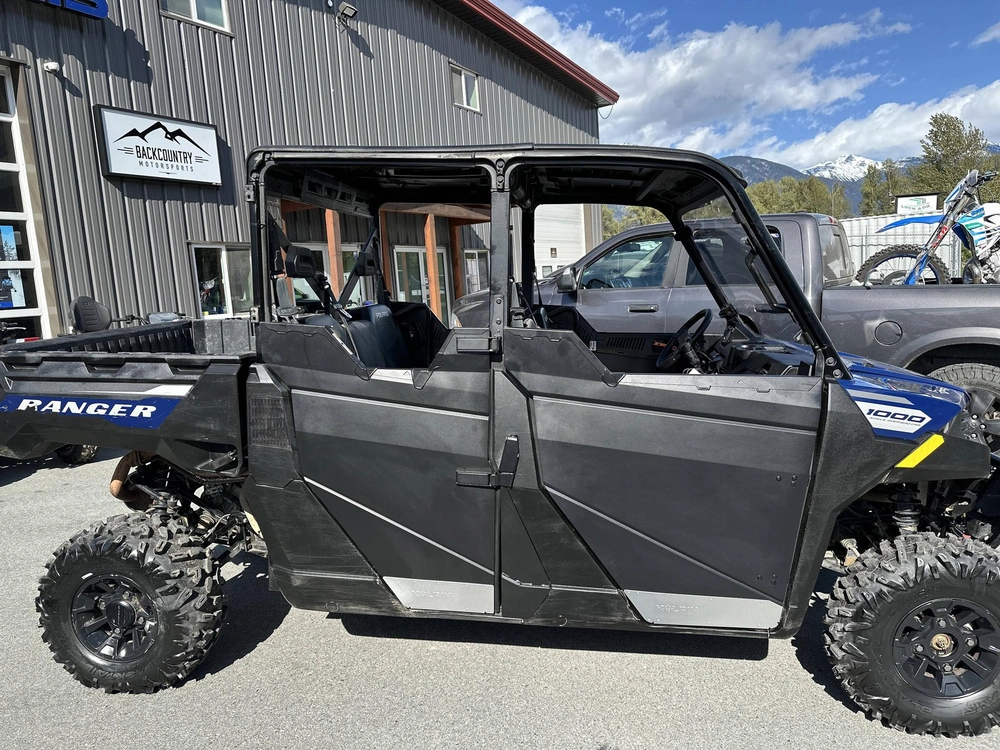 2023 Polaris Ranger Crew 1000 Premium - Springfield Blue alt