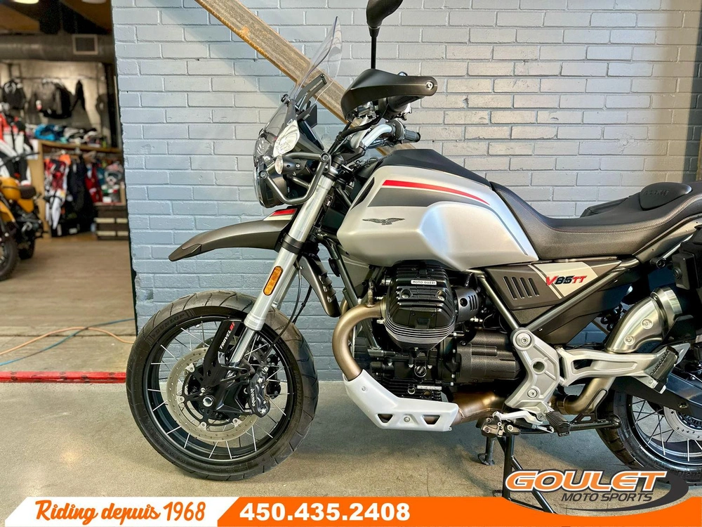 2023 Moto Guzzi V85 Tt Gris alt