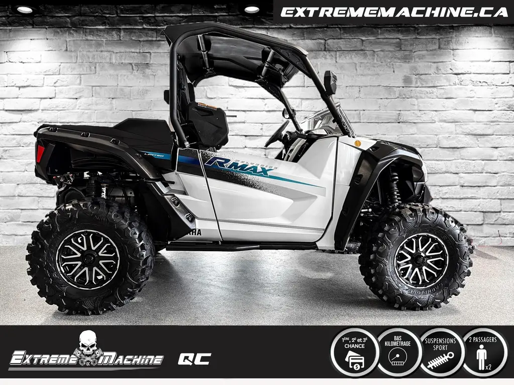 Yamaha WOLVERINE RMAX 1000 LIMITED 2024 - SEULEMENT 1194KM - COMME NEUF!!!