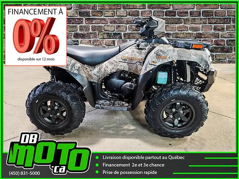 Kawasaki BRUTE FORCE 750 EPS CAMO 2025 - ** AUCUN FRAIS CACHÉ **