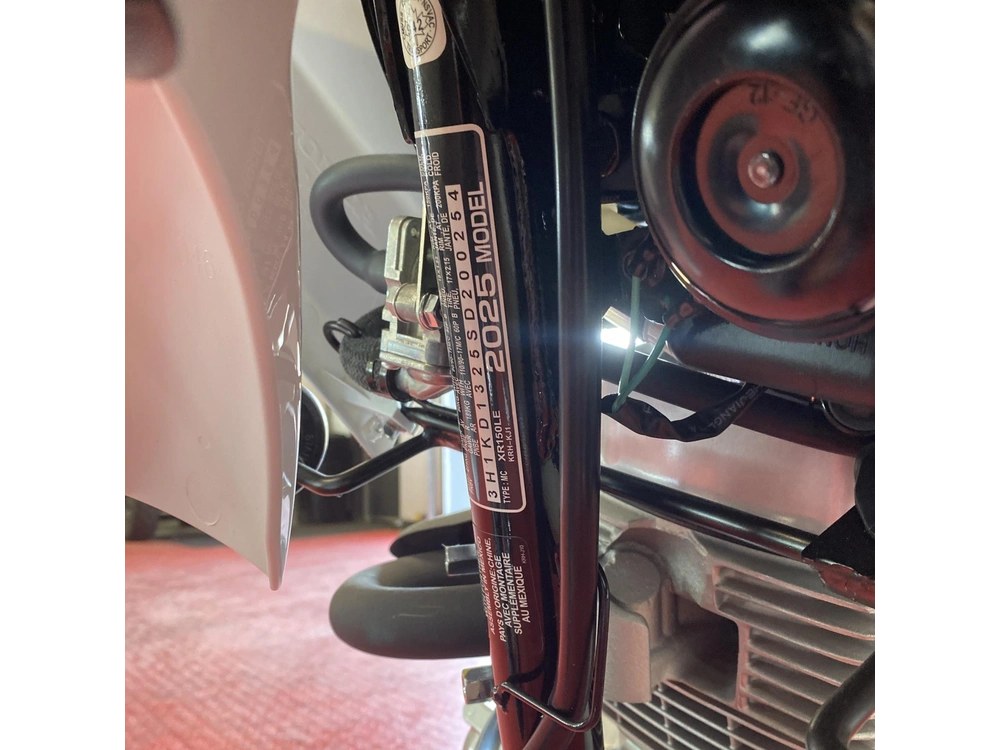 2025 Honda Xr150ls alt