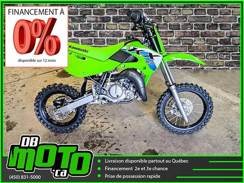 2026 Kawasaki Kx 65 ** 0% D'intérêt Disponible ** alt