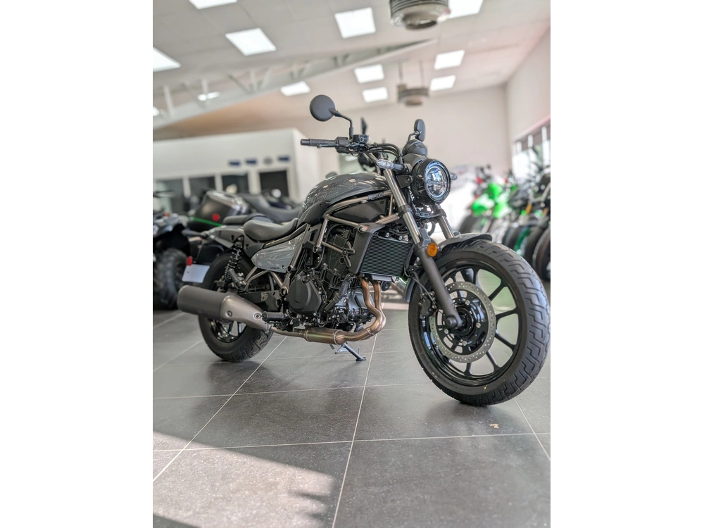 Kawasaki Eliminator 500 Gris Rabais Inclus Dans Le Prix Final 2024 alt