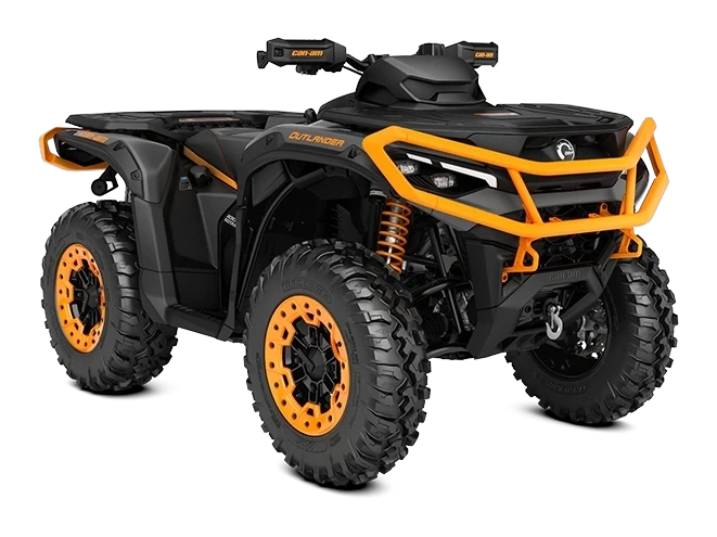 2026 Can-am Outlander Xt-p 1000r Grey / Orange alt