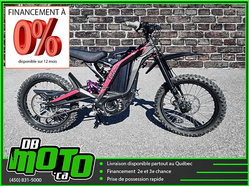2021 SURRON LIGHT BEE S ** 0% D’INTÉRÊT DISPONIBLE **