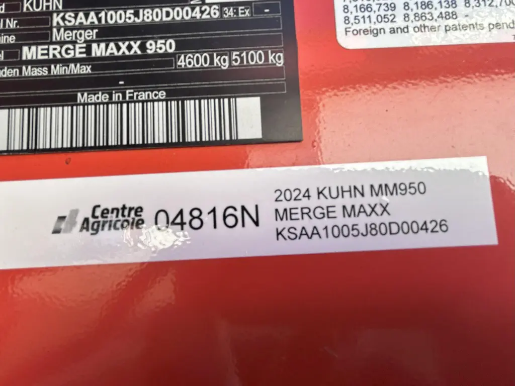 2024 Kuhn MM950