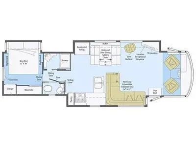 2014 Winnebago ITASCA SUNCRUISER 38Q thumbnail 5