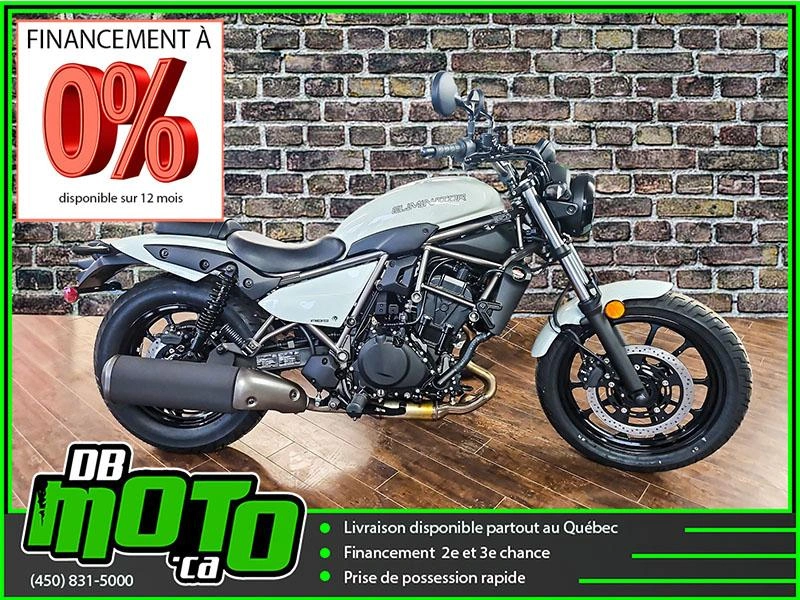 Kawasaki Eliminator Blanc Robotique ** Aucun Frais Caché ** 2024 alt