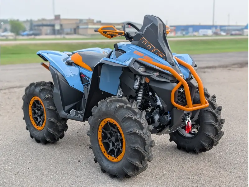 2026 Can-Am Renegade X mr 1000R Scandi Blue & Orange Crush