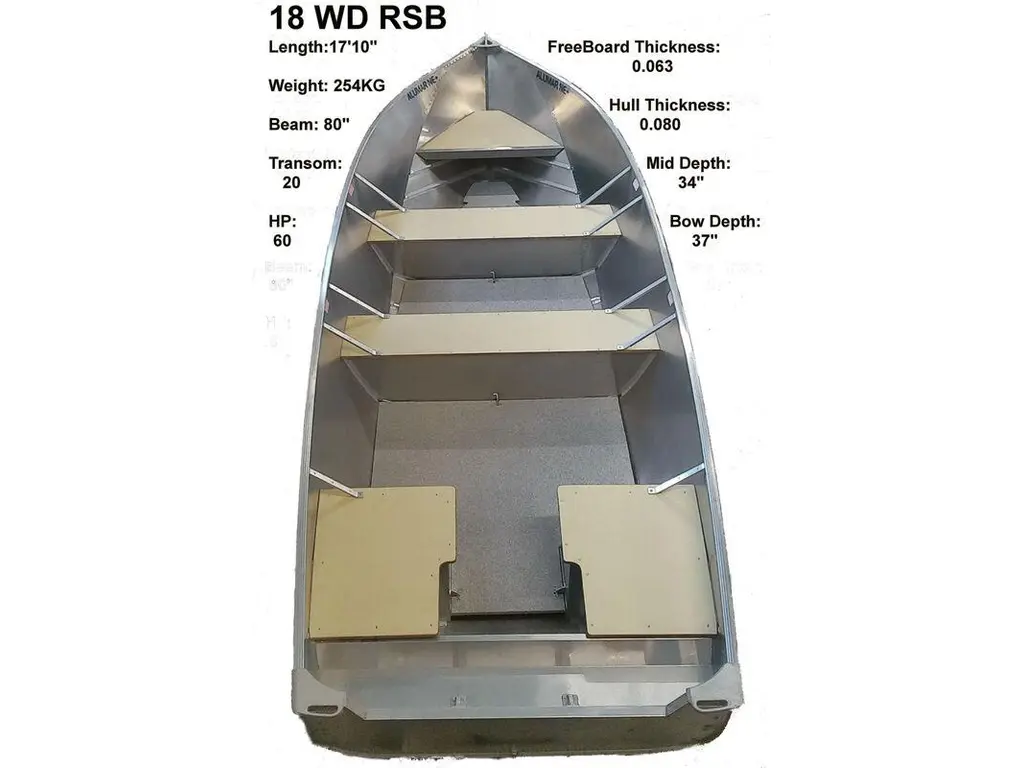 2022 Alumarine 18 WD RSB 20"