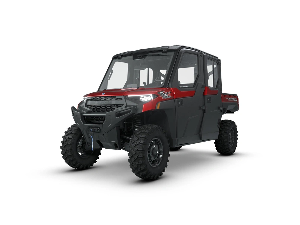 Polaris Ranger Crew Xp 1000 Ns Ultimate Sst Red | 💪 Eps & Écran 7″ Ride Command, Remorquage 2 500 Lb, Crédit Rapide Entreprises Alternatives Defender Max 💪 | 2026 alt