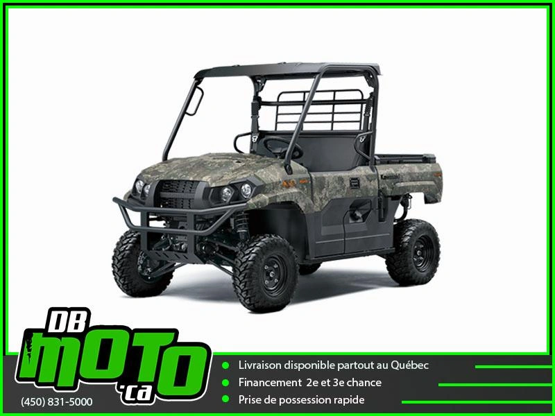 Kawasaki Mule Pro Mx Camo Eps ** 0% D'intérêt Disponible ** 2026 alt
