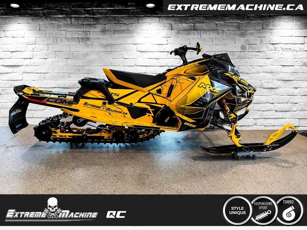 SKIDOO MXZ ®  X-RS ® 850 E-TEC TURBO R avec ENSEMBLE COMPÉTITION 2024 - IMPECCABLE!!!