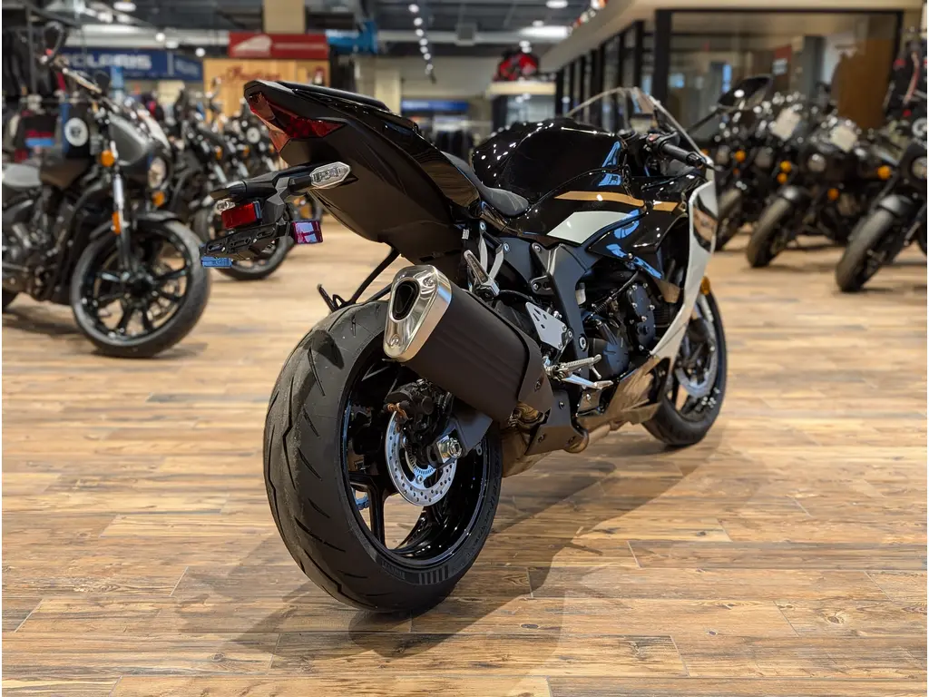 New 2026 Kawasaki Ninja ZX-6R // Pearl Robotic White/Metallic