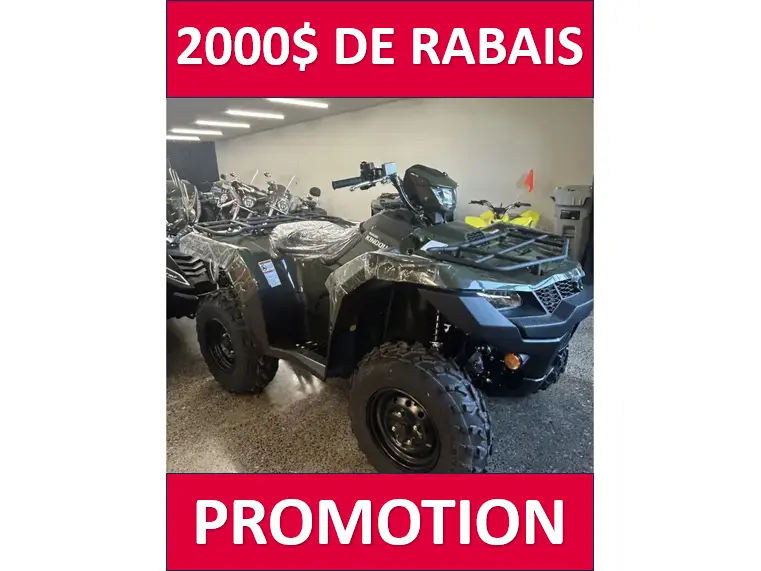 2025 Suzuki KING QUAD 750 X