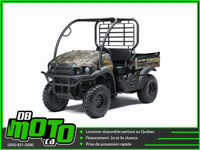 2026 Kawasaki Mule Sx Xc Camo 4x4 ** 0% D'intérêt Disponible ** alt