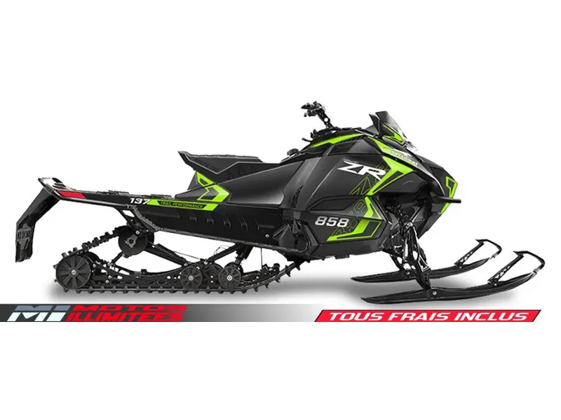 2026 Arctic Cat ZR 858 Sno Pro ES 137 AC5S G8 display