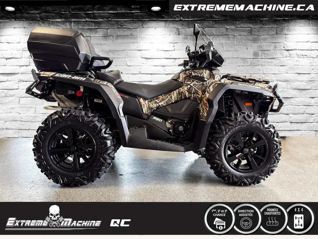 Can-Am OUTLANDER MAX XT 850 DPS 2024 - TRÈS PROPRE!!!