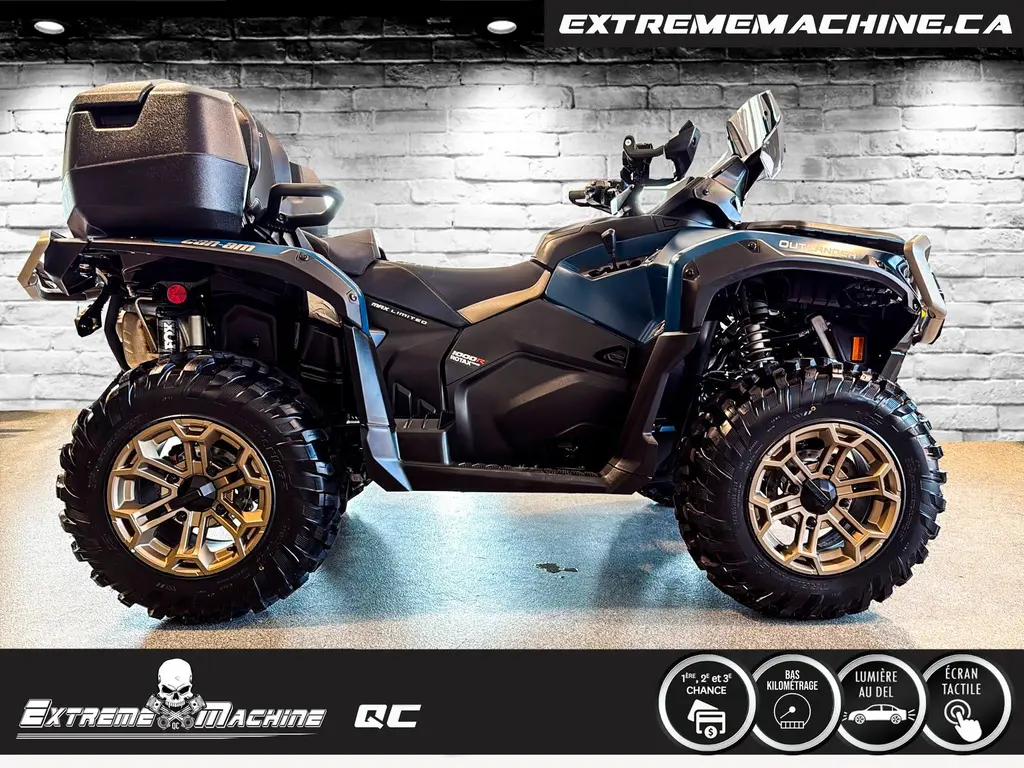 Can-Am OUTLANDER MAX LIMITED 1000R DPS 2025 - 101HP - SEULEMENT 25KM - NEUF!!!