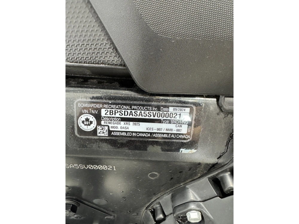 2025 Ski-doo Renegade X-rs 900 Ace Turbo R Ice Ripper Xt 1.5" E.s. alt