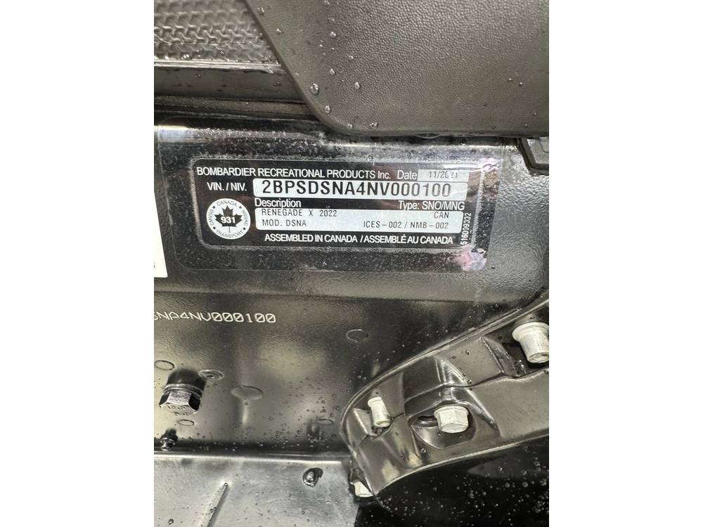 2022 Ski-doo Renegade X 900 R alt