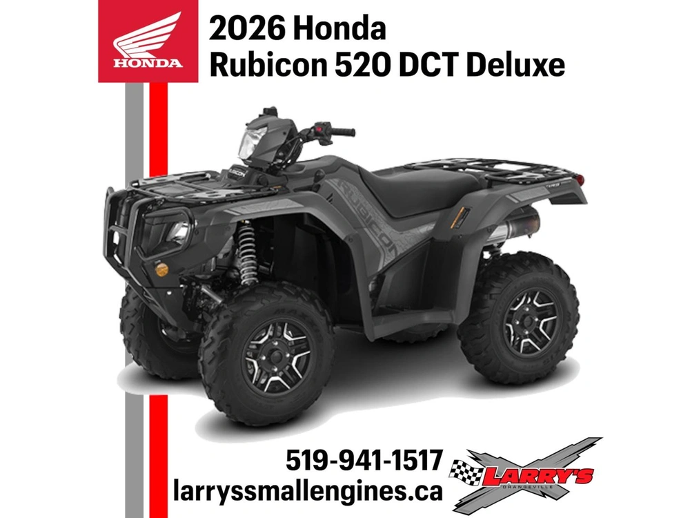 2026 Honda Rubicon 520 Dct Deluxe Trx520fa7st alt