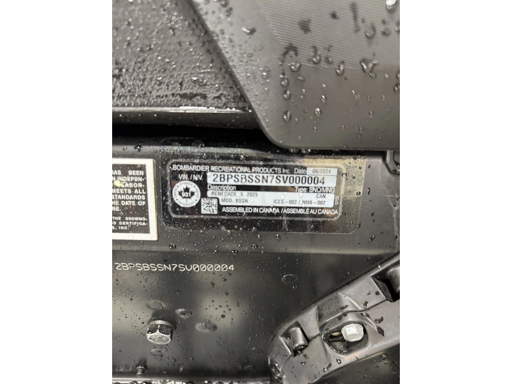 2025 Ski-doo Renegade X 900 Ace Turbo R Ripsaw 1.25" E.s. alt