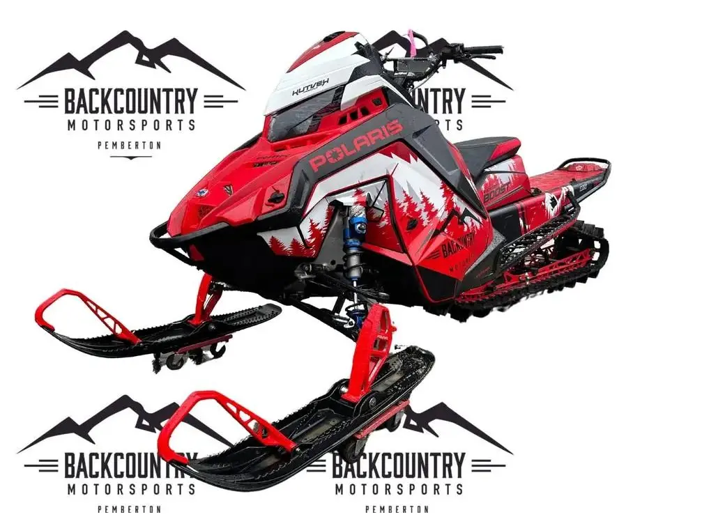 2022 Polaris PATR BOOST MATRYX SLASH PRO RMK 165 2.75″ – INDY® Red / Gloss Black / White Lightning