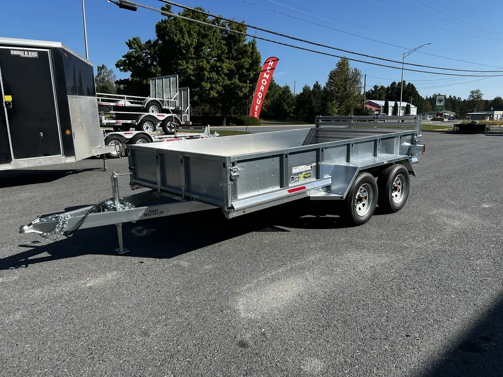 MetalXpert REMORQUE 72 x 144 GALVANISÉ FREINS ÉLECTRIQUE 2026 - MX72144T